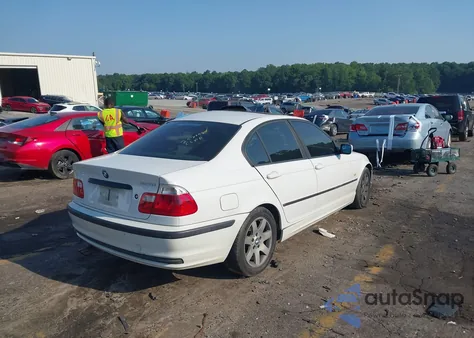 2001 BMW 325I из США, поврежденный, VIN WBAAV33401FU87413